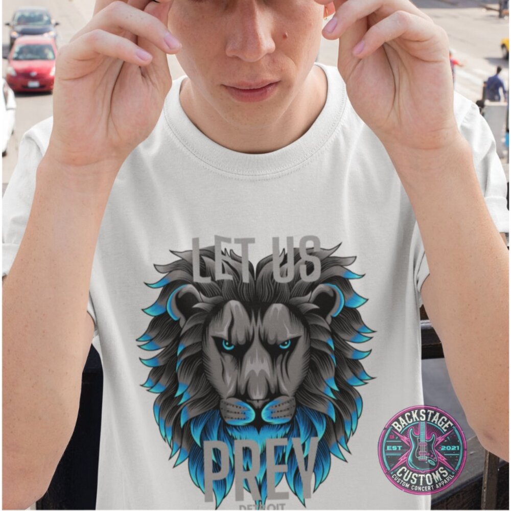 🦁 Detroit Let Us Prey Tee - Picture 2 of 6